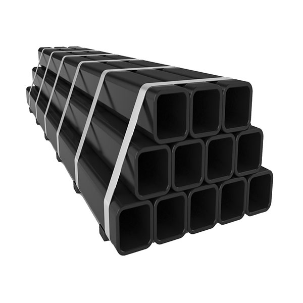 S235JR ကာဗွန်သံမဏိ Black Square Tube